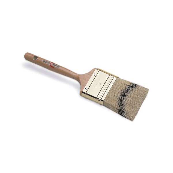 Gordon Brush 1-1/2" Chisel Edge Hog Hair Bristle, Paint Brush, Wood Handle, 12 PK R10021 - main